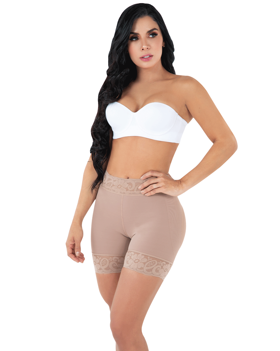 Faja short color cocoa