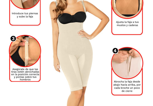 Body Colombiano Post Cirugía Etapa 1 Fajas Colombianas Diane 2393